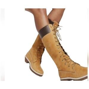 Timberland ‘Asphalt Trail’ Tall Boots 83980  Sz 5 Y2K Grunge Whimsigoth